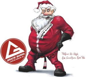 jitsu jiu gracie barra santa brazilian claus martial arts holiday game carlos jr everyone master clause