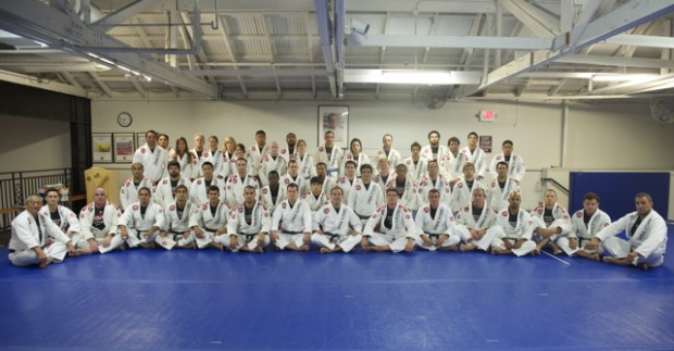 The traditional group picture was taken right before the heavily-anticipated sparring session that followed the class day. The traditional group picture was taken right before the heavily-anticipated sparring session that followed the class day.