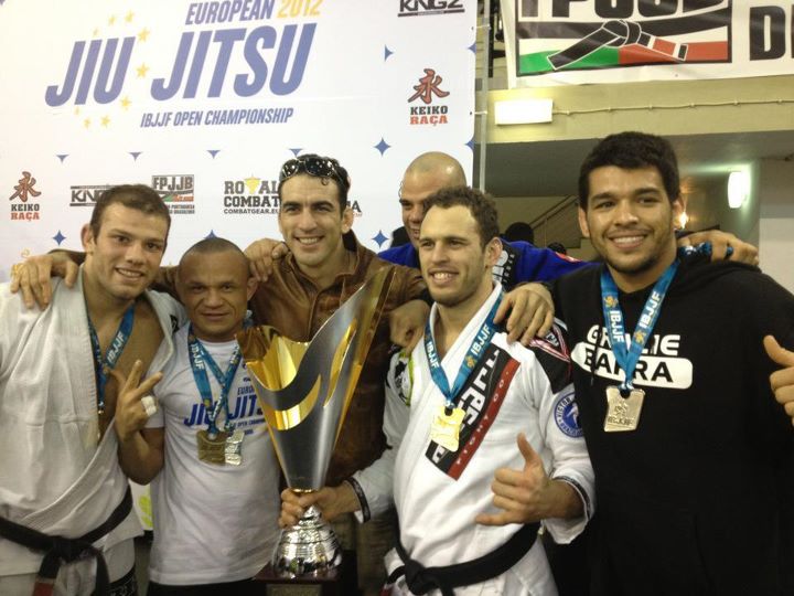 Gracie Barra team at the BJJ Europeans 2012 Gracie Barra team at the BJJ Europeans 2012